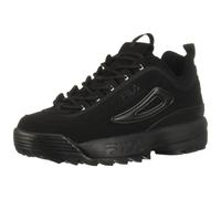 Fila Little Kid/Big Kid Disruptor II Sneaker Triple Black 4.5 M US Big