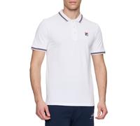 FILA Lubbeek Polo Shirt Bright White size 2XL | Poloshirts Outlet | Men | White 2XL