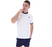 Fila Marconi Essential Ringer T-shirt White/Navy XL ONLY