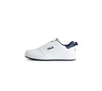 FILA Men Rega Sneaker, White Navy, 10.5 UK