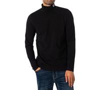 Classic Roll Neck T-Shirt Black 3XL