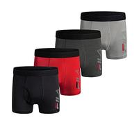 Fila Men's 4-Pack Polyester Spandex Trunk