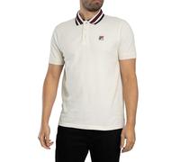 Achille Heritage Tape Basic Polo Shirt Gardenia S