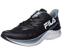 FILA Men's Argon Running Shoes, Black Phantom, 10.5 UK