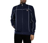 Fila Men's Armando Contrasting Piping Track Jacket, Navy/Skyway, L