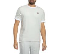 Basilio Velour T-Shirt Dawn Blue/White M