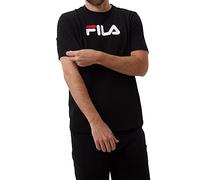 FILA Men's Black T-Shirt Eagle V2, Black, S