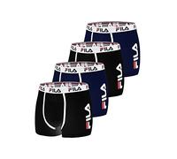 Fila Men's Boxer FI/1BCX4/FU5040 Swim Trunks, Nm, XXL (Pack of 4)