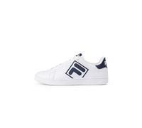 FILA Men's courtbay Logo Sneaker, White Navy, 10.5 UK