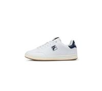 FILA Men's Courtbay Trainers, White Fila Navy Marshmallow, 10 UK