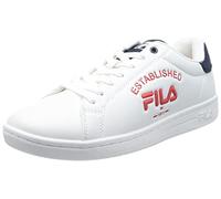 FILA Men's Crosscourt 2 NT Logo Sneaker, Navy Red, 9.5 UK