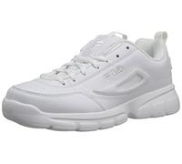Fila Men's Disruptor SE Training Shoe, Triple White, 10