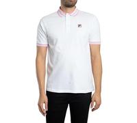 Fila Vintage Tipped Polo Shirt White