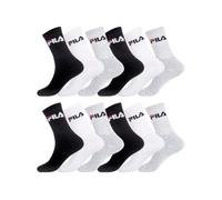 Fila Men's FILA/AM/TNX12 Sport Socks, Multicolour, 43/46 (Pack of 12)