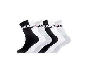 Fila Men's FILA/AM/TNX6 Sport Socks, Multicolour, 43/46 (Pack of 6)