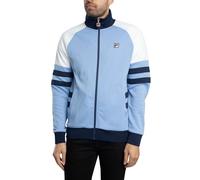 Fila Men's Founder 2 Cut & Sew Track Jacket, Vista Blue/Navy/White, L