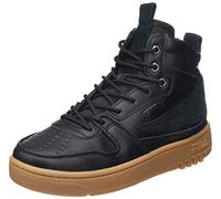 Fila Men's FXVENTUNO O mid Sneaker, Black, 8 UK