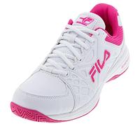 Fila Men's KJ7, White/Red Orange/Biscay Bay, White/Pink, 8.5 UK