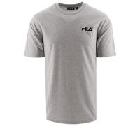 FILA Mens Light Grey Marl Francis Graphic T-Shirt