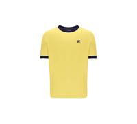 Fila Men's Marconi Essential Ringer Tee Raffia/ Navy in Blue | Size: Medium Fila Blue M