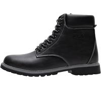 Fila Men's Maverick MID Fashion Boot, Black-Black, 7 UK