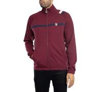 Fila Men's MK2 Archive Track Jacket, Windsor Wine/Navy/Gardenia, Windsor Wine/Navy/Gardenia, XL