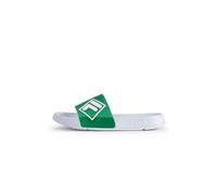 FILA Men's Morro Bay LugoSlide Sandal, Verdant Green White, 12 UK