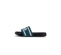 FILA Men's Morro Slide Sandal, Chesapeake Bay-Black, 44 EU