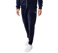 Fila Mens Retro Eddie Track Pant (UK, Alpha, M, Regular, Regular, Navy)