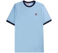 Fila Mens Retro Marconi Essential Ringer Tee (UK, Alpha, L, Regular, Regular, Blue)