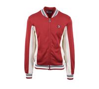 Fila Mens SETTANTA TRACK JACKET GARNET/GARDENIA/ NAVY - Red Cotton - Size 2XL