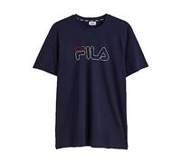 FILA Men's Sofades T-Shirt, Black (Black Iris), XL