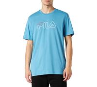 FILA Men's Sofades T-Shirt, Cendre Blue, XXL
