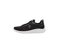 FILA Men's Spitfire Running Shoe, Black-White, 8 UK