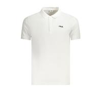 FILA Men's Sunchon Polo Shirt, Bright White, XL