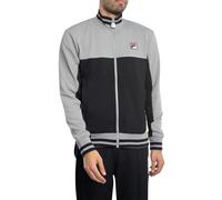 Tiebreaker Funnel Neck Track Jacket Black/Sharkskin/Lemonade M