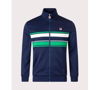 FILA Mens Vinnie Track Jacket - Colour: 410 Fila Navy/Green/Gardenia - Size: Medium