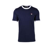 Fila Mens Vintage Marconi Essential Ringer Tee Peacoat - Blue - Size X-Large