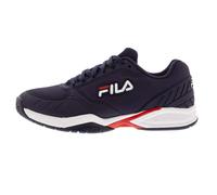 FILA Men's Volley Zone Pickleball Shoe (FILA Navy/FILA Red/White, 9.5)