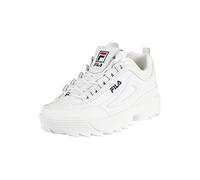 Fila Mens Womens Disruptor II White Premium Trainers - UK 8