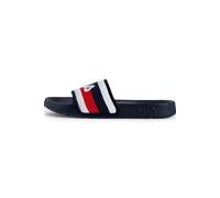 FILA Morro Bay Stripes Slipper Navy size 46 | Sandals Outlet | Men | Blue 46