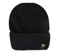 Fila Oakes Knitted Turn Up Beanie - Black