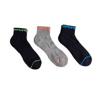 Fila Pack-3 Quarter Socks F2523 for Men and Women