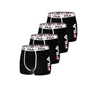 Fila Men's Boxer FI/1BCX4/FU5040 Shorts, N, M (Pack of 4)