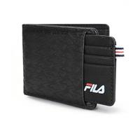 Fila Removable Passcase Wallet, Bifold PU Leather Wallet for Men