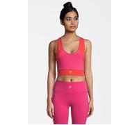 FILA Revere Bra Pink Yarrow-bittersweet size M | Sports Bras Outlet | Women | Pink M