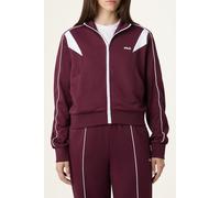 FILA Rivoli Regular Blocked Track Jacket Fig-bright White size XS | Bomber Jackets Outlet | Women | White XS