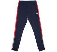 FILA Sausalito Sweat Pants With Block Stripes Black Iris-true Red size XL | Sweatpants Outlet | Men | White XL