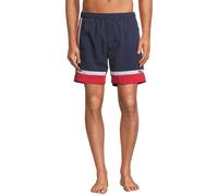 FILA Scicli Blocked Beach Shorts Black Iris-true Red-bright White size S | Swimming Trunks Outlet | Men | Black