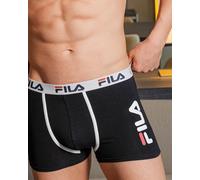 Fila Seasonal Logo Boxer Shorts Black - XL